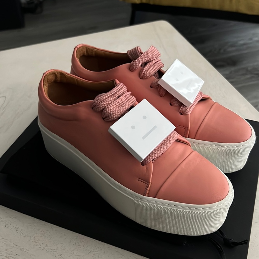 Acne studios DRIHANNA NAPA PINK/WHITE Sneakers